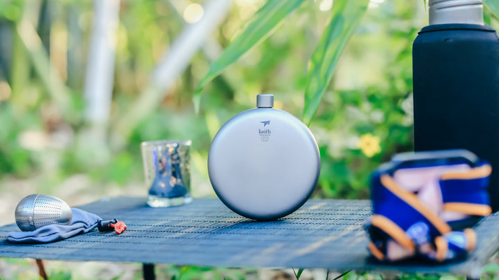 Keith Titanium Hip Flask
