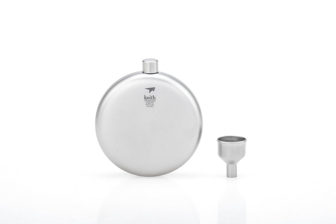 Keith Titanium Hip Flask