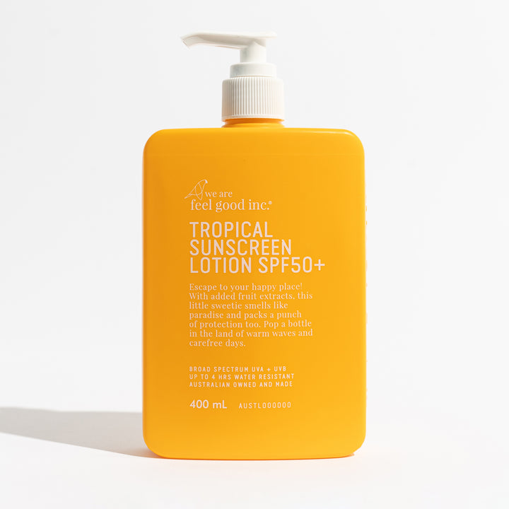 We Are Feel Good Tropical Sunscreen SPF 50+