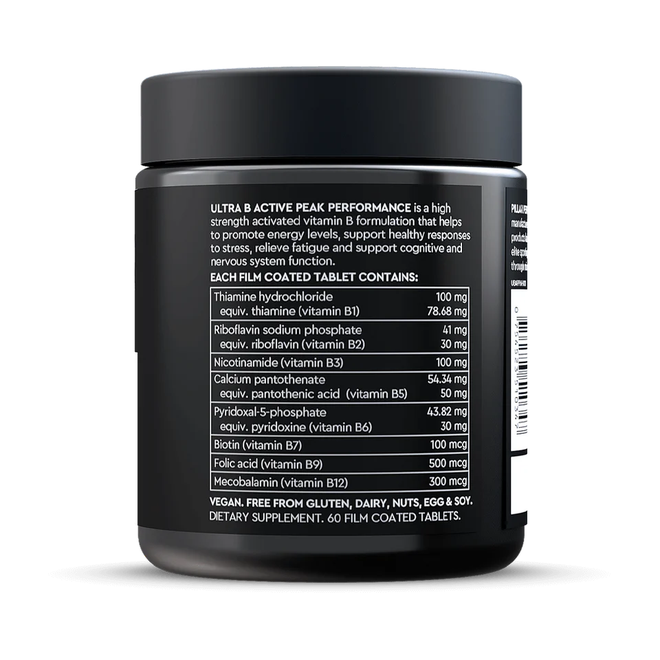 Pillar Performance Ultra B Active 60 Tablets