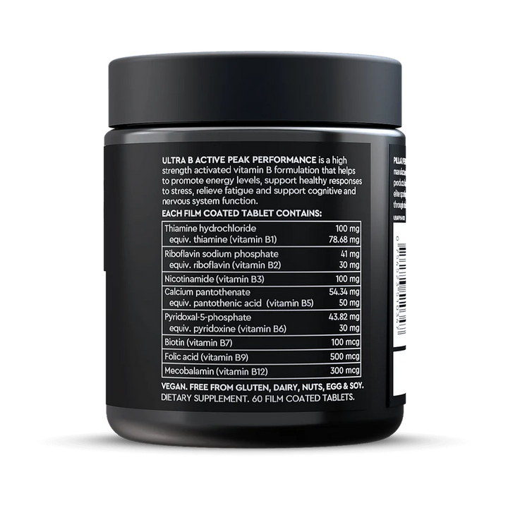 Pillar Performance Ultra B Active 60 Tablets