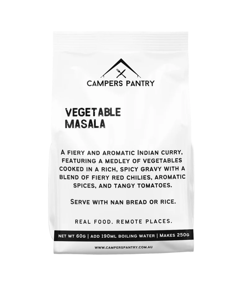 Campers Pantry Vegetable Masala
