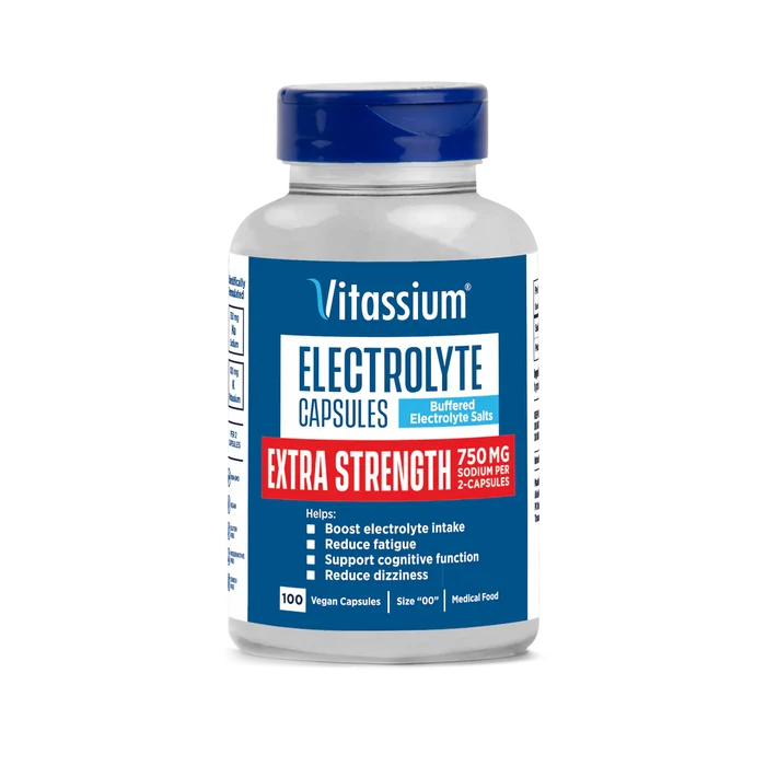 SaltStick Vitassium Extra Strength Capsules (100pk)