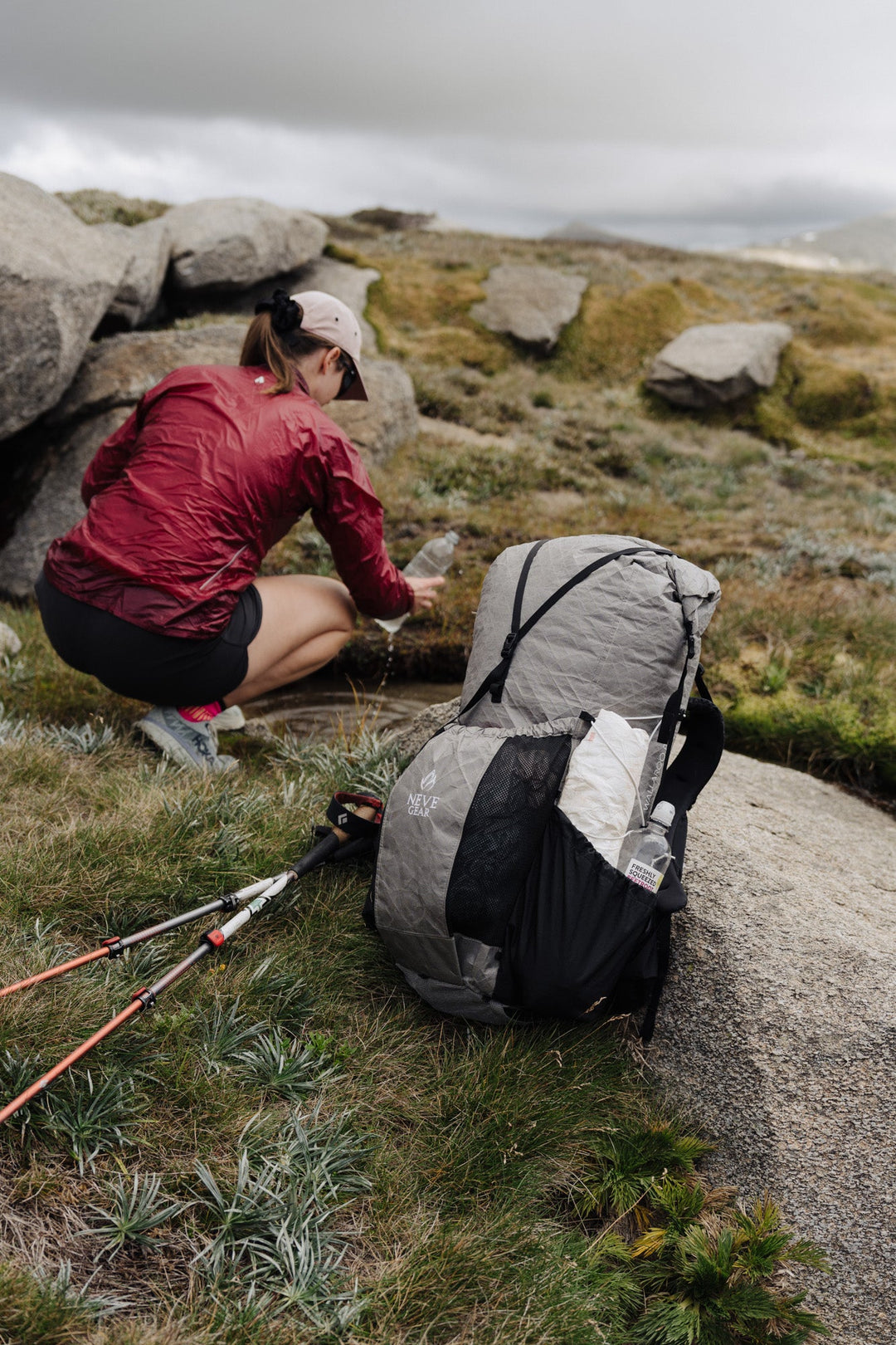 Neve Gear Wallaroo Pro 55L Ultralight Hiking Pack