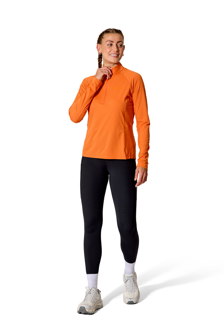 Rab Sonic Long Sleeve Zip Shirt Women's