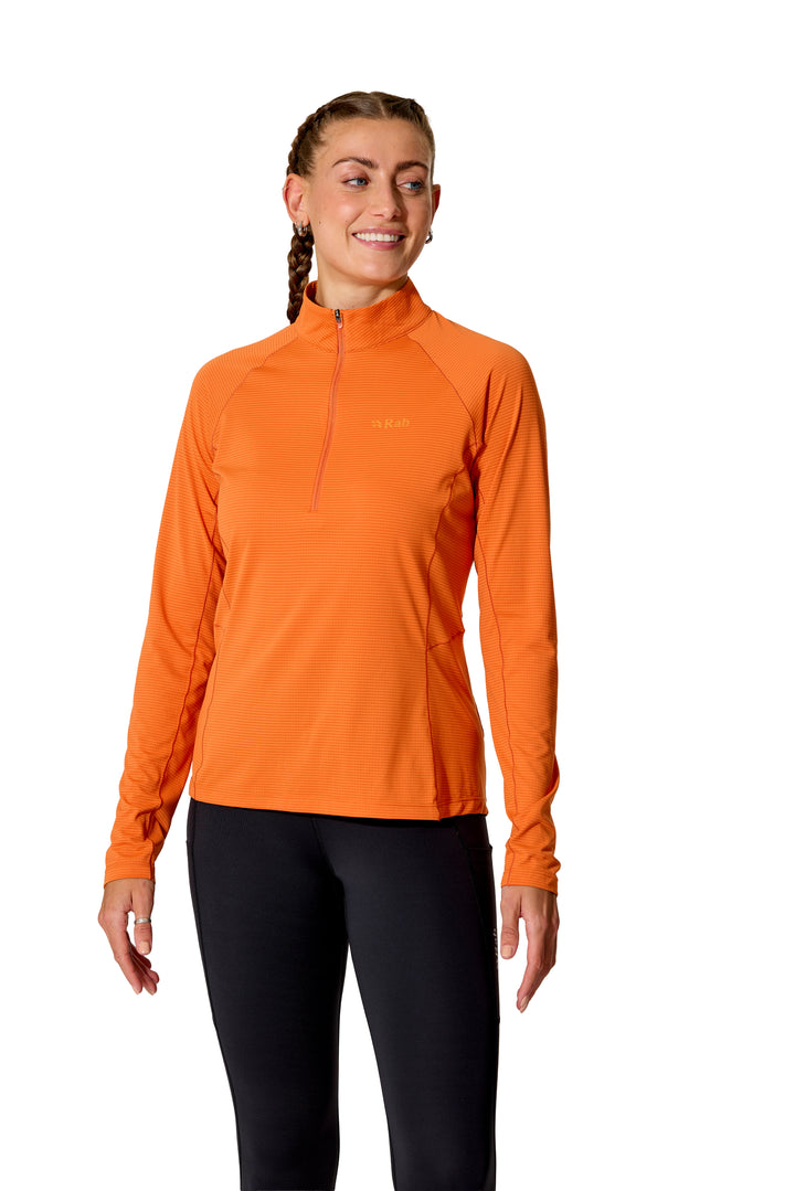 Rab Sonic Long Sleeve Zip Shirt Women's