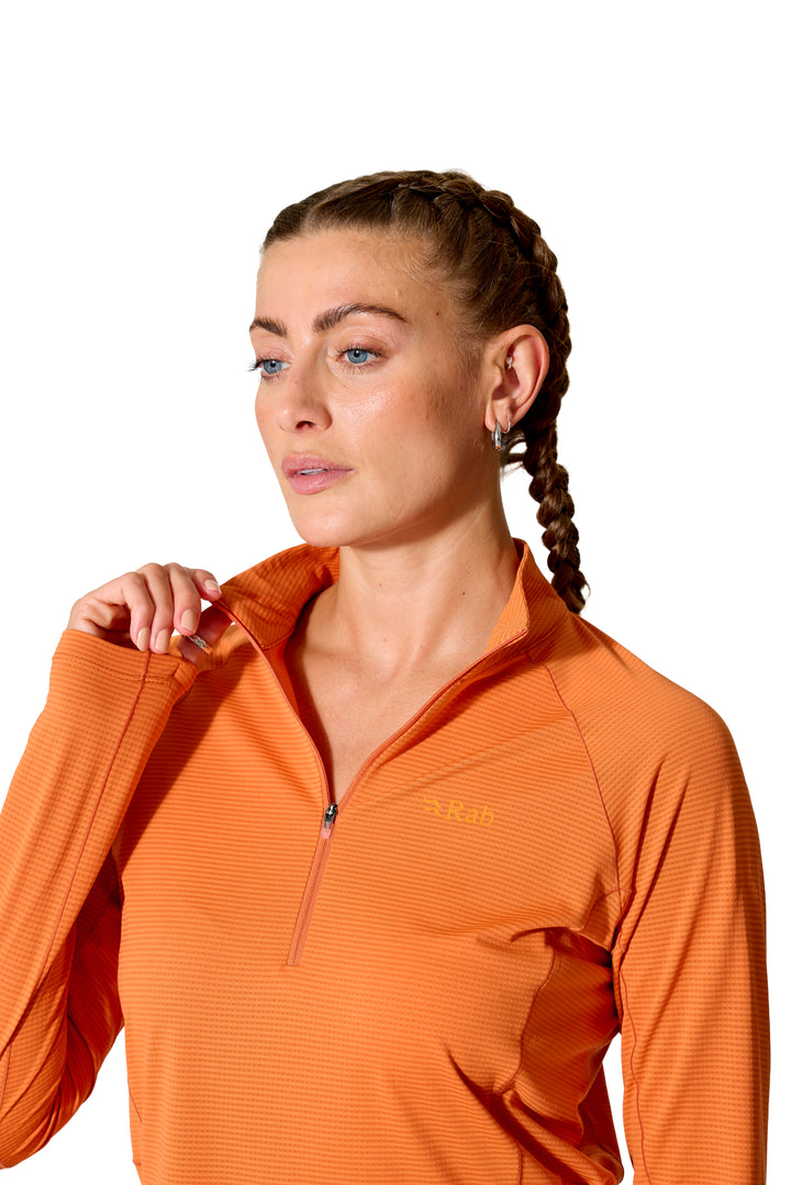 Rab Sonic Long Sleeve Zip Shirt Women's