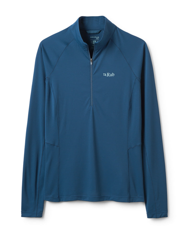 Rab Sonic Long Sleeve Zip Shirt Women's