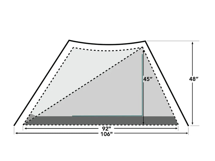 Durston X-Mid 2 Solid Ultralight Trekking Pole Tent