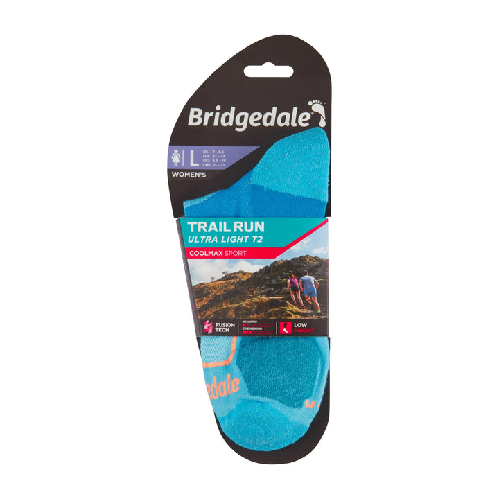 Bridgedale Trail Run Ultralight T2 Coolmax Sport Low Women's