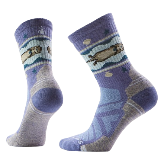 Smartwool Hike Light Cushion Otter Float Crew Socks Women&