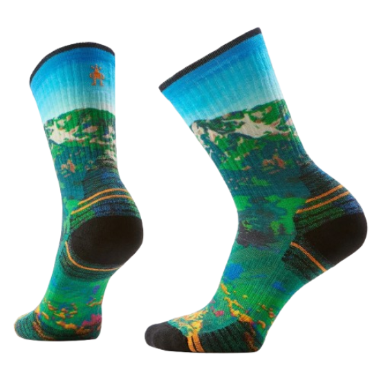 Smartwool Hike Targeted Cushion Mountain Lake Crew Socks Women&