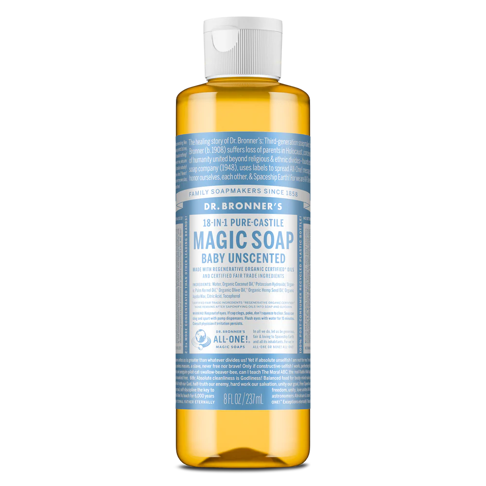 Dr. Bronner's 18-in-1 Pure-Castile Magic Soap 237ml