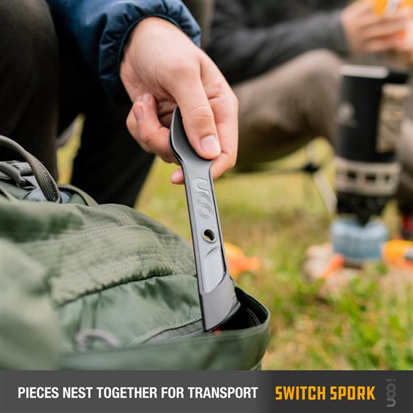 UCO Switch Spork Set - detail or use image 10