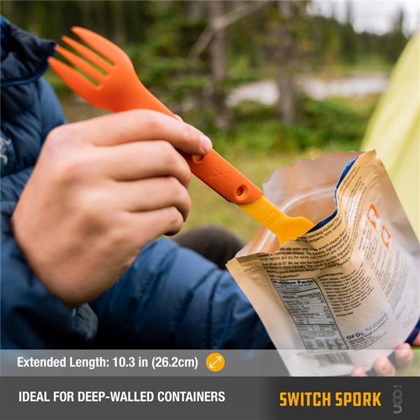 UCO Switch Spork Set - detail or use image 8
