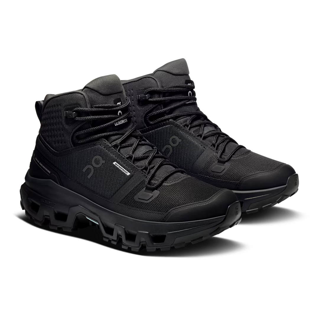 On Cloudrock Mid WP Women's Hiking Shoes