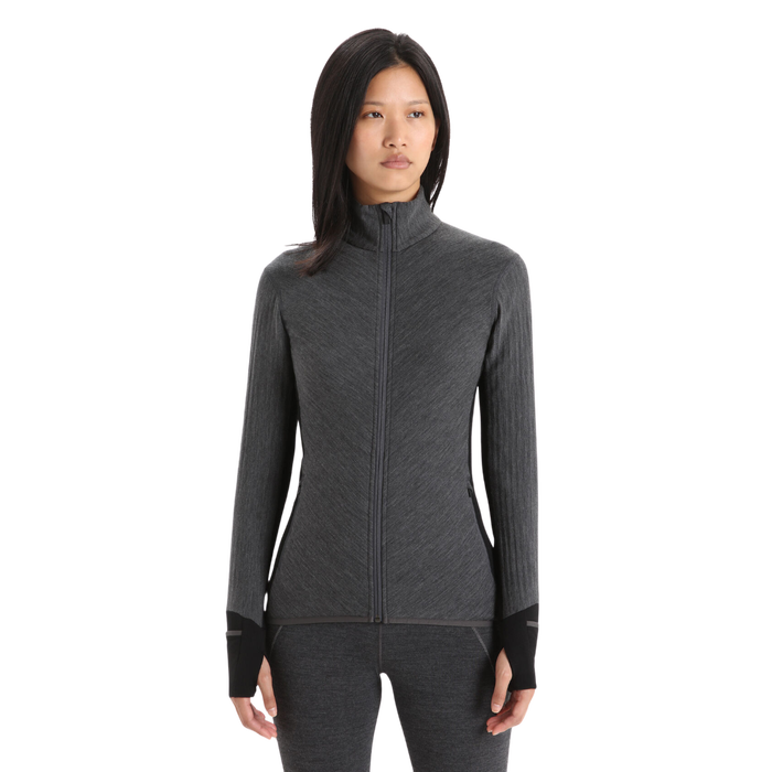 Icebreaker Women's Descender Long Sleeve Zip Jacket - Clearance