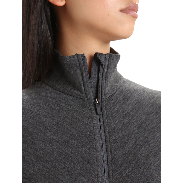 Icebreaker Women's Descender Long Sleeve Zip Jacket - Clearance