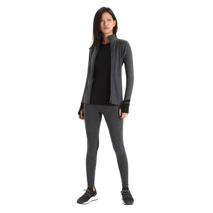 Icebreaker Women's Descender Long Sleeve Zip Jacket - Clearance