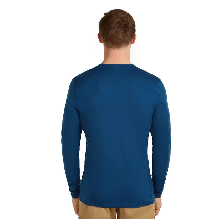 Icebreaker Men's Merino 200 Oasis LS Crew Thermal Top Icebreaker