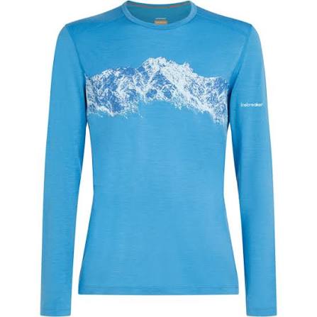 Icebreaker Men's Merino 200 Oasis Long Sleeve Crewe Thermal Top
