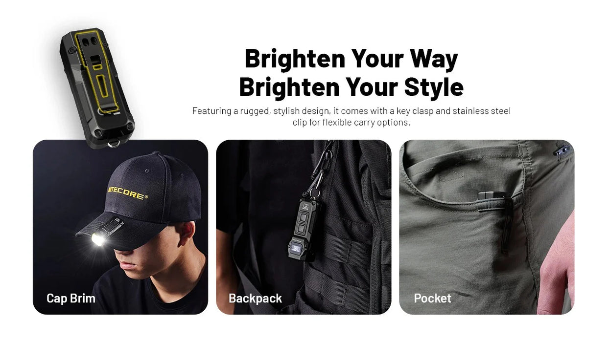 Nitecore TUP 2 1200 Lumens Flashlight