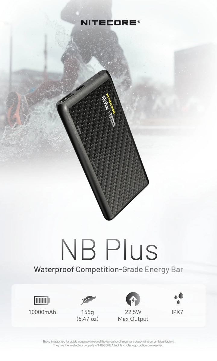 Nitecore NB Plus 10000mAh Waterproof Power Bank