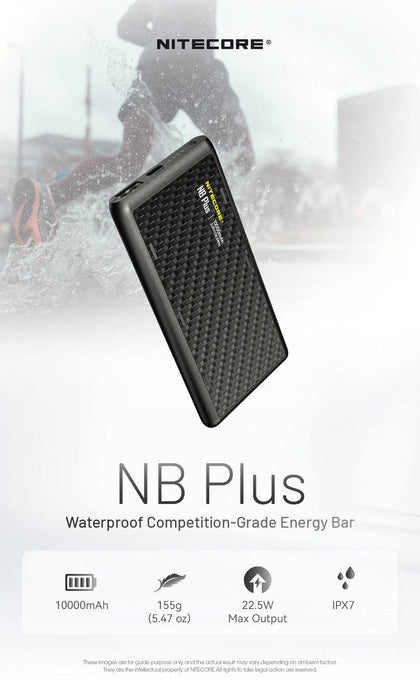 Nitecore NB Plus 10000mAh Waterproof Power Bank