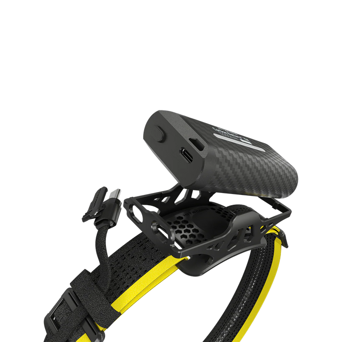 Nitecore Carbon Battery 12K Headband Kit Headlamp Runtime Extension