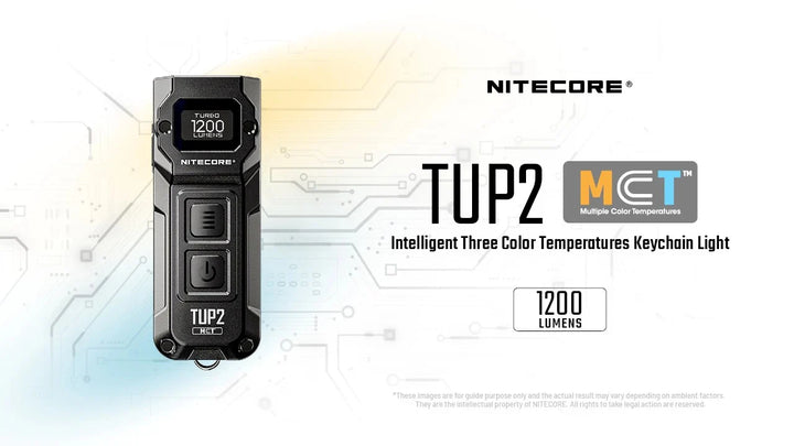 Nitecore TUP 2 1200 Lumens Flashlight