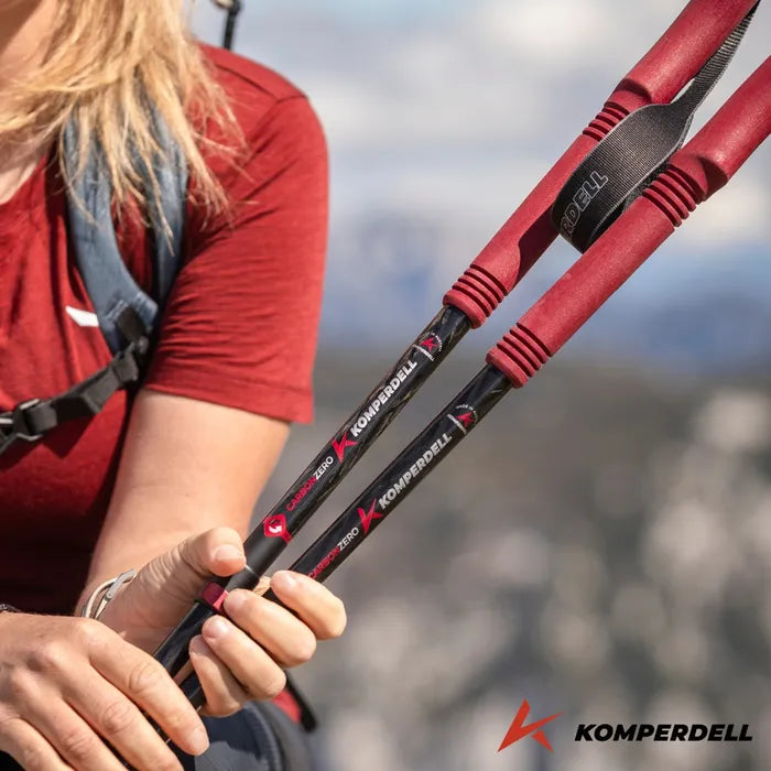 Komperdell Carbon Pro Zero Compact Trekking Poles