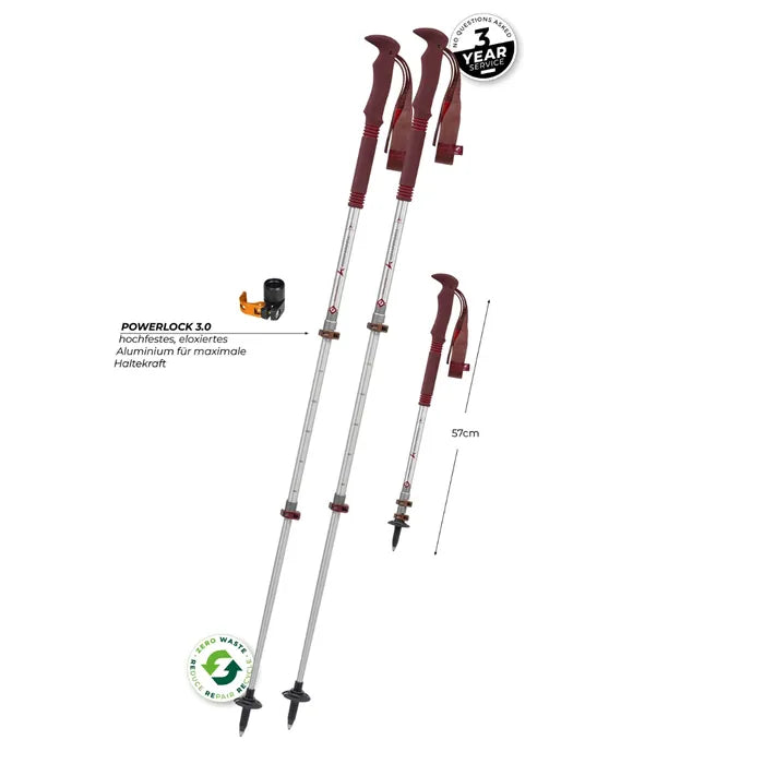 Komperdell Explorer Zero Compact Trekking Poles