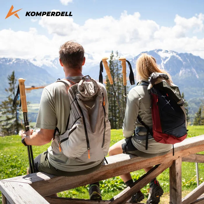 Komperdell FX Lite Carbon Vario Summit Compact Trekking Poles