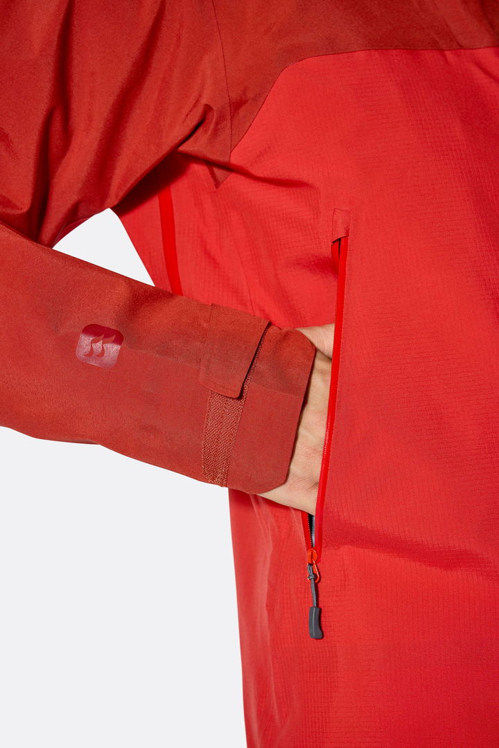 Rab latok mountain gtx jacket tuscan red darkhorizon qwi 42 tud model detail 5859