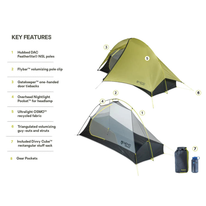 Nemo Hornet OSMO 1P Ultralight Tent