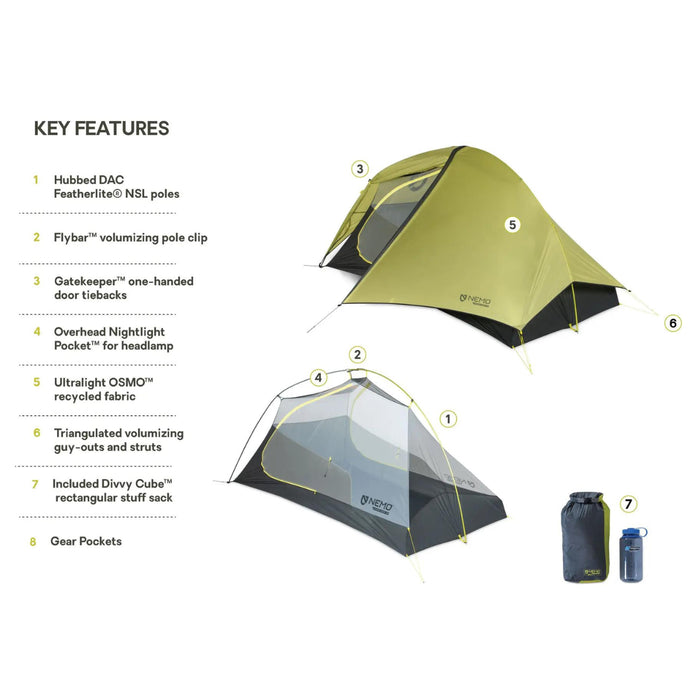 Nemo Hornet OSMO 2P Ultralight Tent