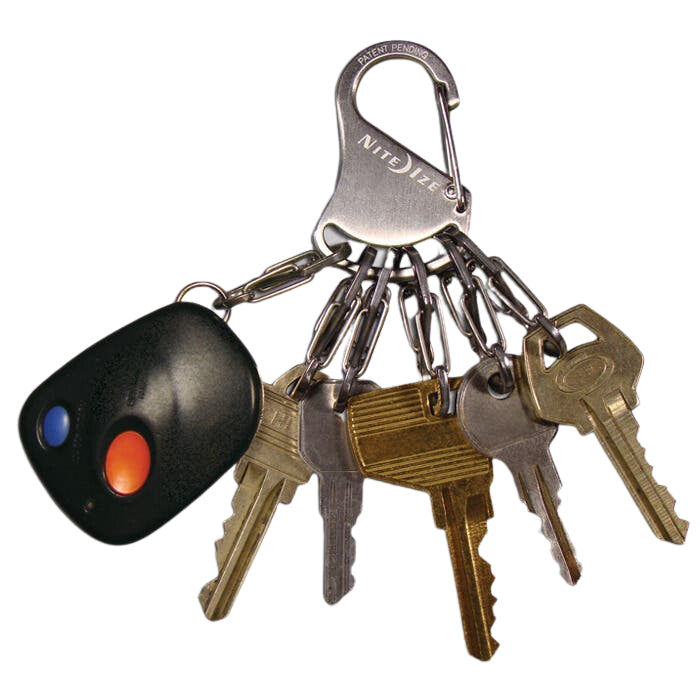 Nite Ize Keyrack Steel S-Biner Stainless