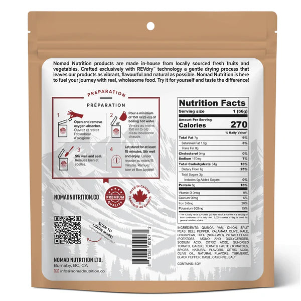 Nomad Nutrition California Breakfast Bowl