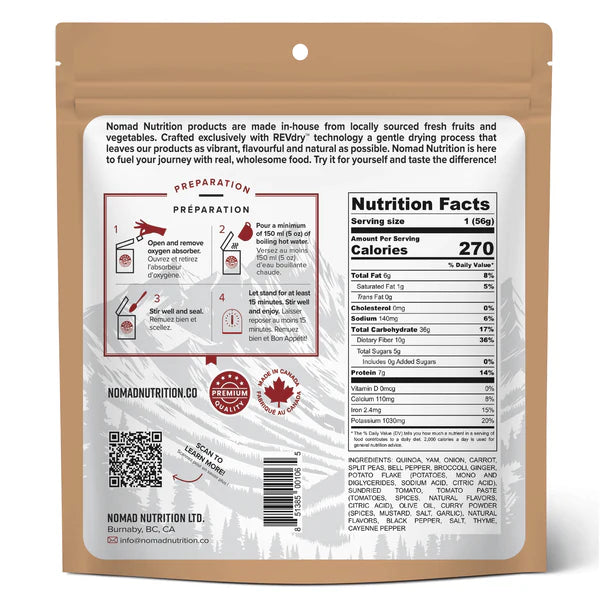 Nomad Nutrition Caribbean Curry