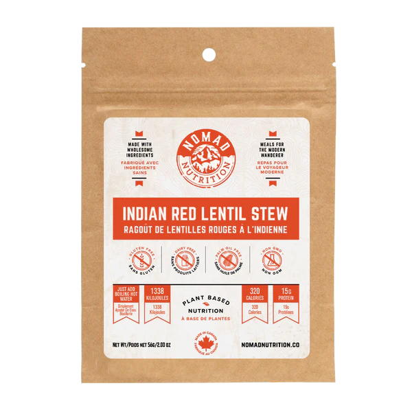 Nomad Nutrition Indian Red Lentil Stew