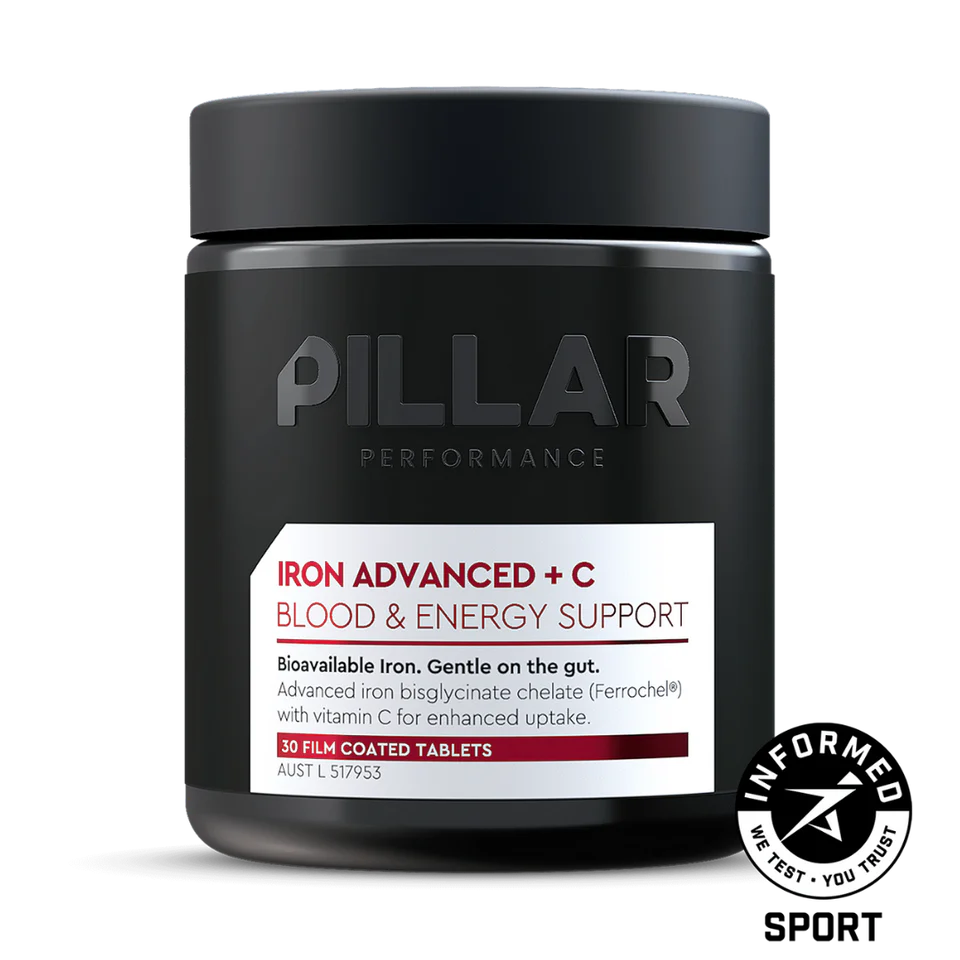 Pillar Performance Iron Advanced + C 30 Tablets