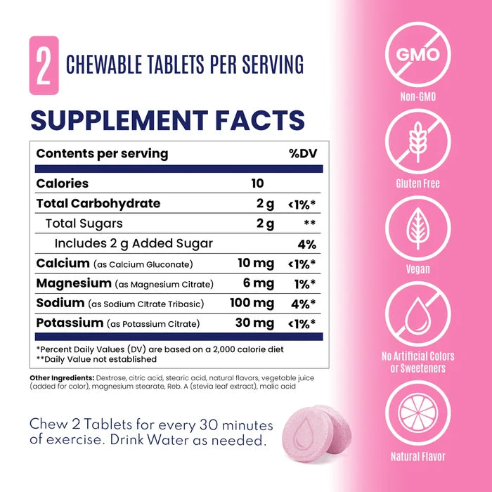 SaltStick FastChews Electrolyte Tablets (60pk)