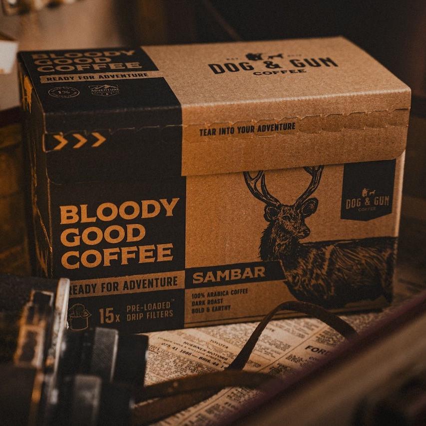 Dog & Gun Coffee Pre-Loaded Drip Filters