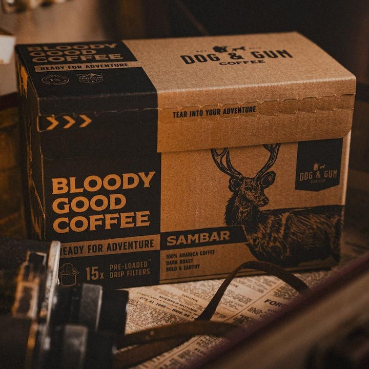 Dog & Gun Coffee Pre-Loaded Drip Filters