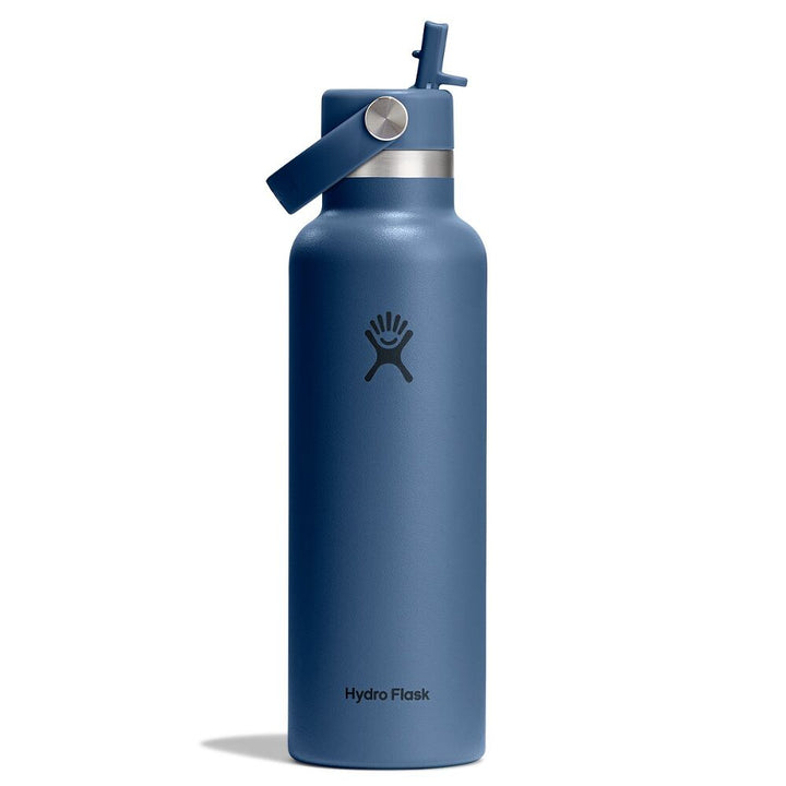 Hydro Flask 21oz (621mL) Standard Mouth with Flex Straw Cap Stainless Steel Water Bottle