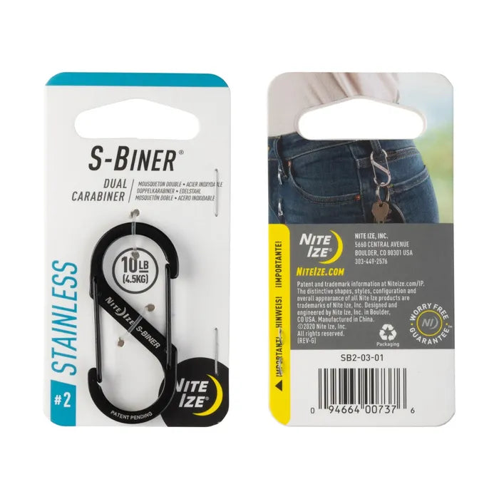 Nite Ize S-Biner Accessory Carabiner Stainless