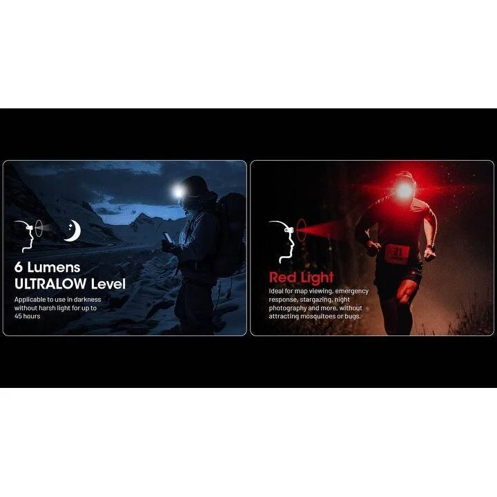 Nitecore NU25 MCT 400 lumens