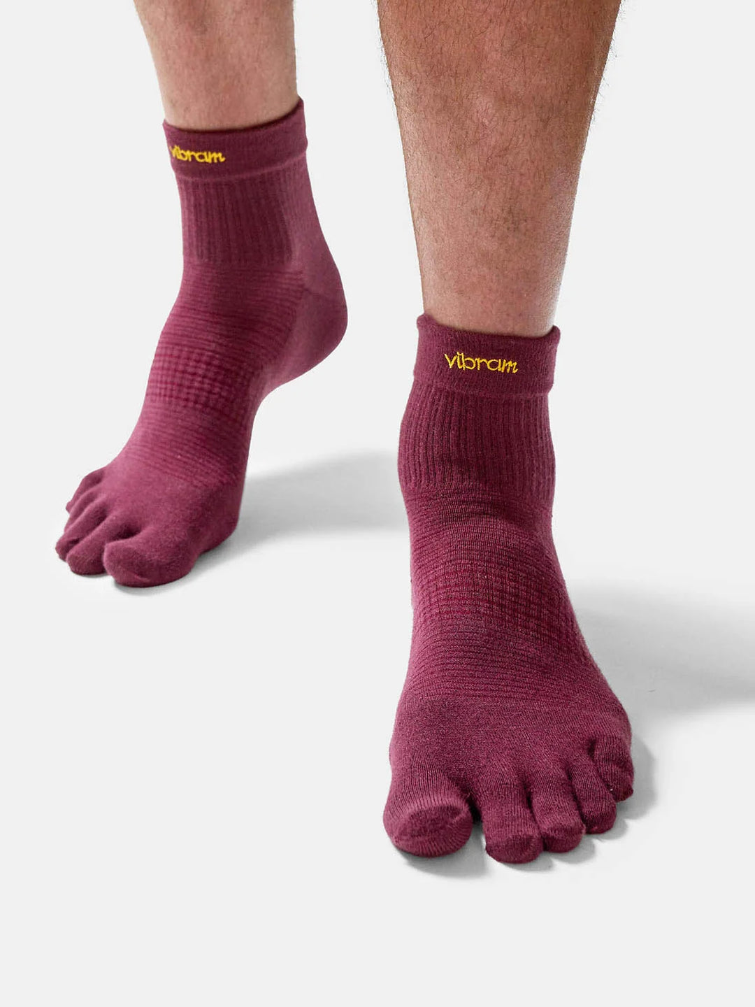 Vibram Mini Crew Toe Socks (2pk)