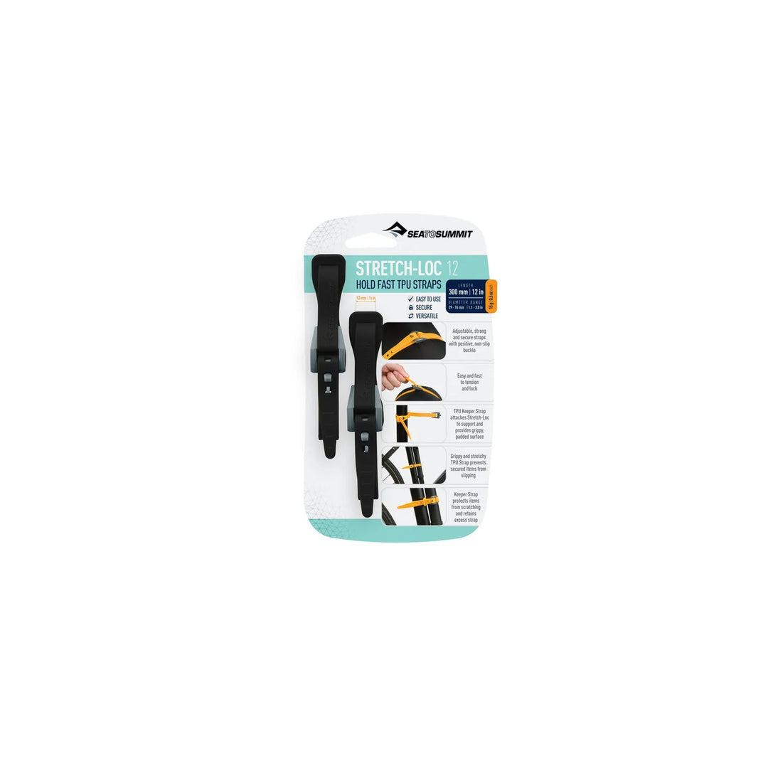 Sea To Summit Stretch-Loc TPU Straps (2pk)