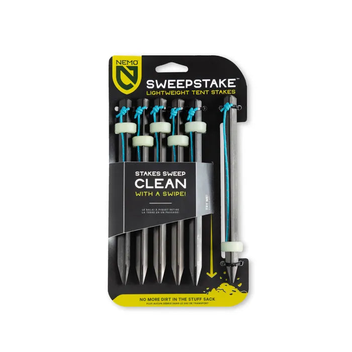 Nemo Sweepstake Lightweight Tent Pegs (6pk)